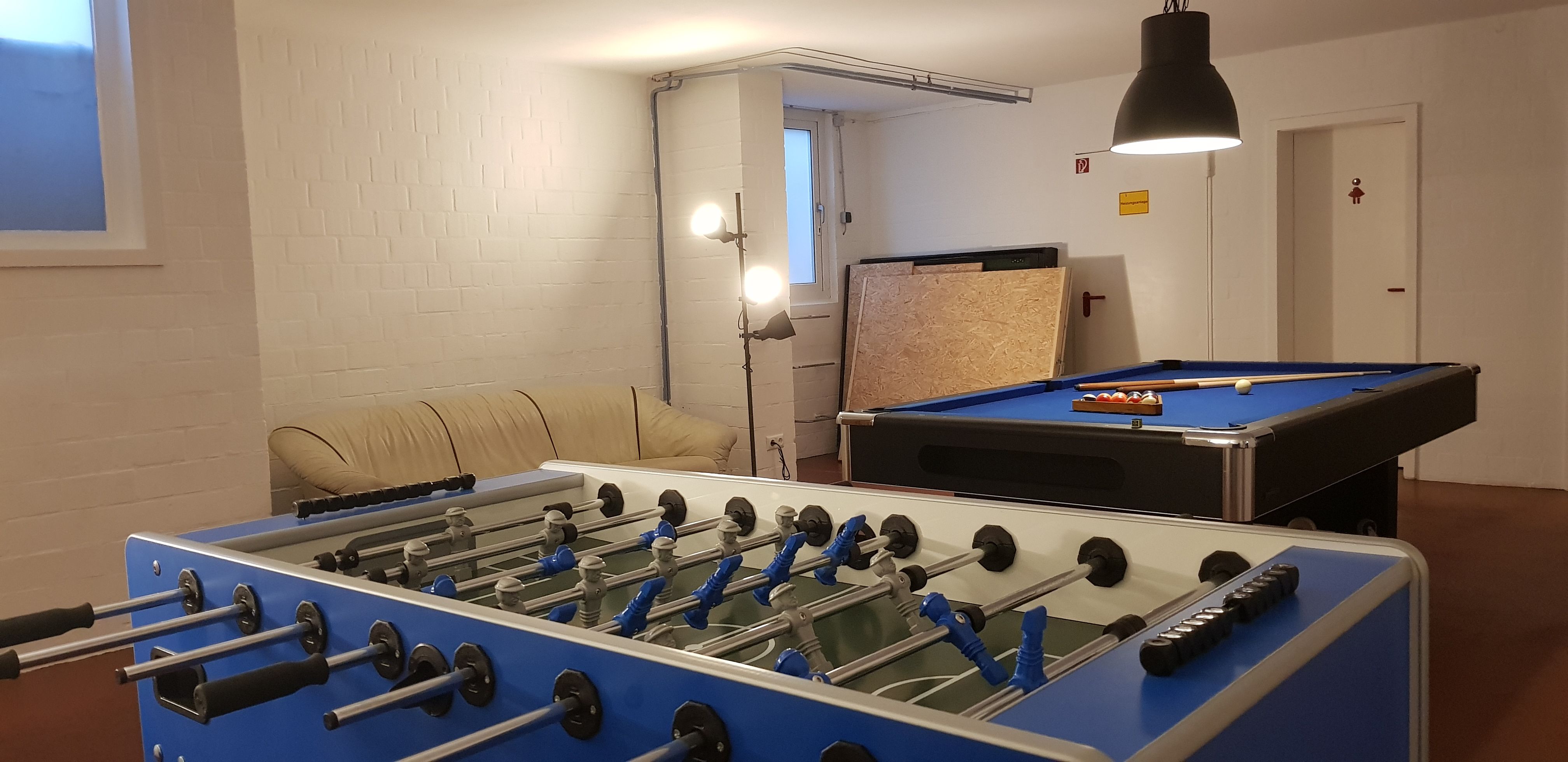 Kicker und Billard im Jugendtreff Dieselstrasse