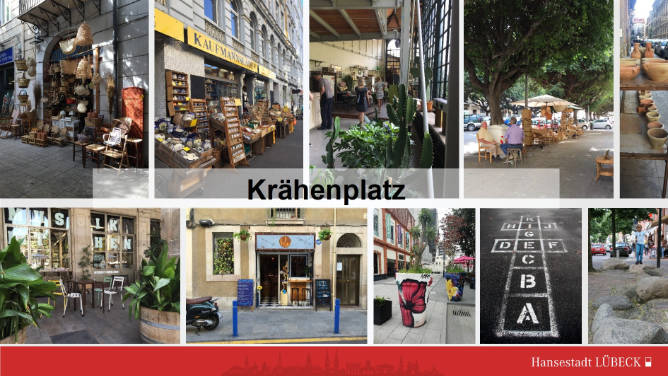 Krähenplatz Diagramm-Impressionen